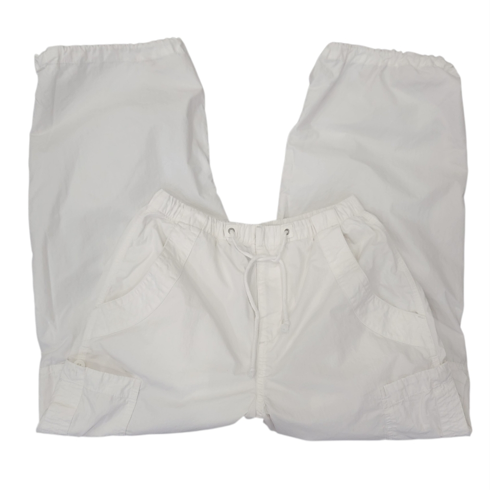 Aritzia TNA Stunt Parachute Pants White Baggy Utility Streetwear Women’s XS - Picture 5 of 17
